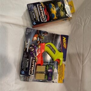 Nerf Nitro Blaster with Green and Red